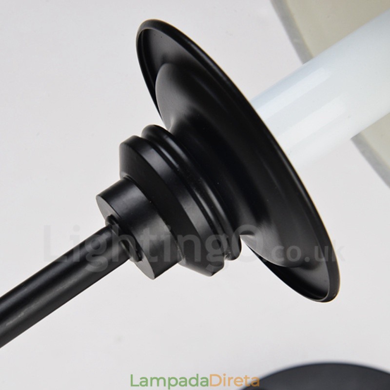 Apliques de parede clássicos tradicionais de luz única para interiores