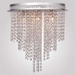 Mini estilo moderno e contemporâneo de cristal galvanizado metal montagem embutida