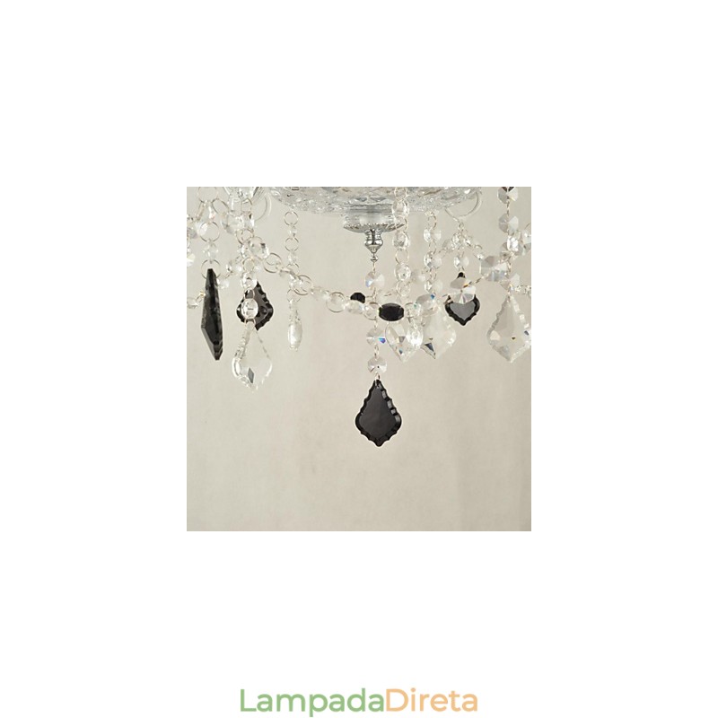 Lustre de cristal moderno e contemporâneo
