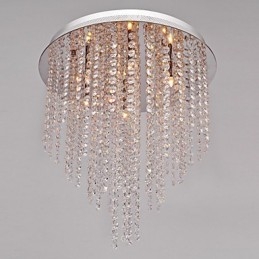 Mini estilo moderno e contemporâneo de cristal galvanizado metal montagem embutida