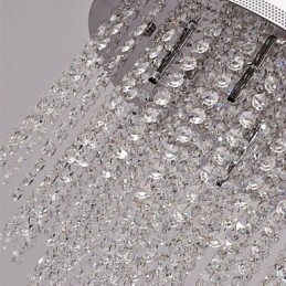 Mini estilo moderno e contemporâneo de cristal galvanizado metal montagem embutida