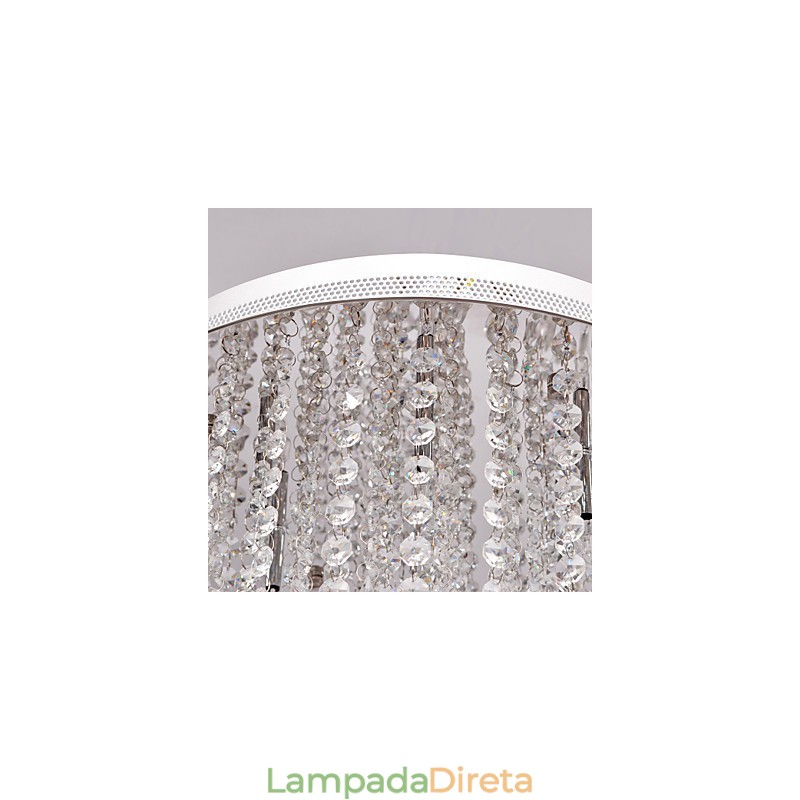 Mini estilo moderno e contemporâneo de cristal galvanizado metal montagem embutida