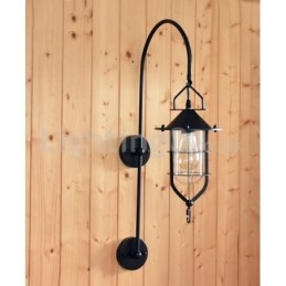 Luminária de parede retrô Dock Black Wharf Luzes de parede Dock Sconce Restaurante Sala de estar Café Bar Loja de roupas