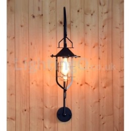Luminária de parede retrô Dock Black Wharf Luzes de parede Dock Sconce Restaurante Sala de estar Café Bar Loja de roupas