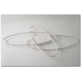 Luminária de teto oval moderna e contemporânea em alumínio com ajuste de intensidade, luminária embutida para sala de estar, quarto, também pode ser usada como luminária de parede
