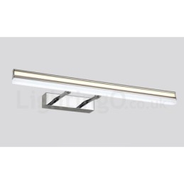 IP44 Espelho Lâmpada Banheiro Luzes Para Cima E Para Baixo Luzes De Parede Com Sombra De Acrílico Iluminação De Maquiagem