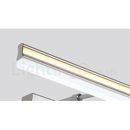 IP44 Espelho Lâmpada Banheiro Luzes Para Cima E Para Baixo Luzes De Parede Com Sombra De Acrílico Iluminação De Maquiagem