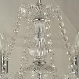 Lustre de cristal moderno e contemporâneo