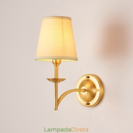 Pure Brass Luxuoso Rústico Retro Vintage 1 Luz Vela de Parede com Sombra de Tecido Especial para Hotel Quarto Showroom Sala de Estar Sala de Jantar Pure Brass Luxuoso Rústico Retro Vintage 1 Luz Vela de Parede com Sombra de Tecido Especial para Hotel Quarto Showroom Sala de Estar Sala de Jantar
