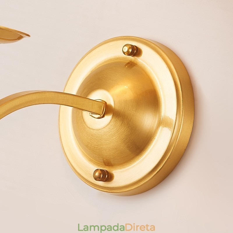Pure Brass Luxuoso Rústico Retro Vintage 1 Luz Vela de Parede com Sombra de Tecido Especial para Hotel Quarto Showroom Sala de Estar Sala de Jantar