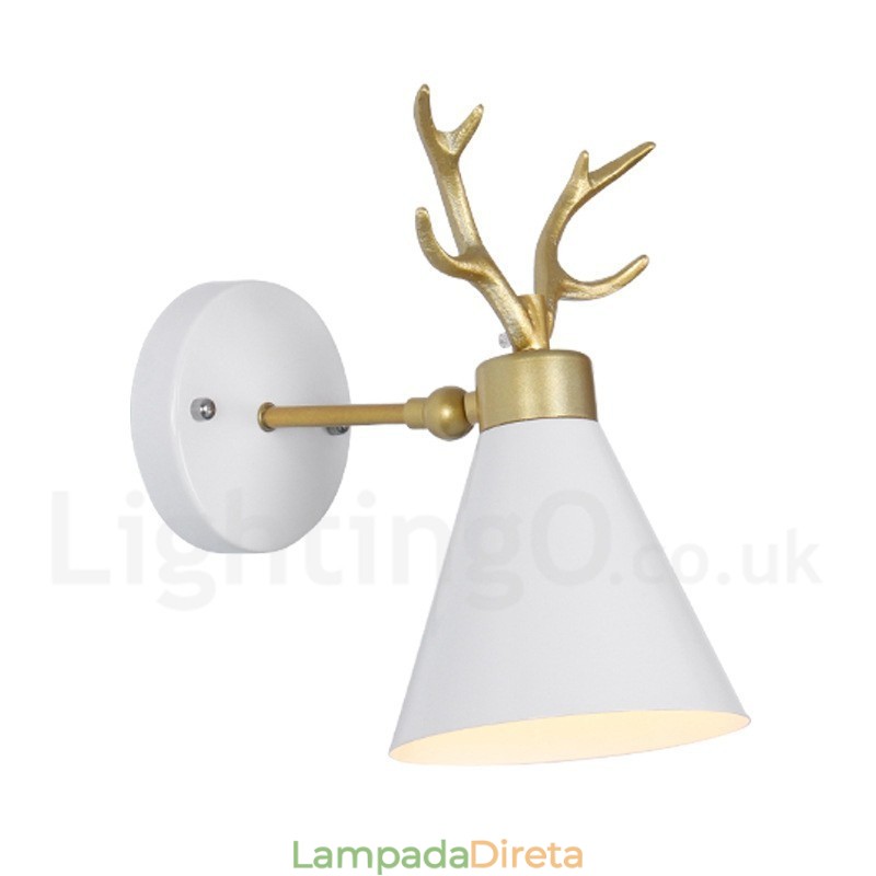 Luminária de parede Antlers moderna