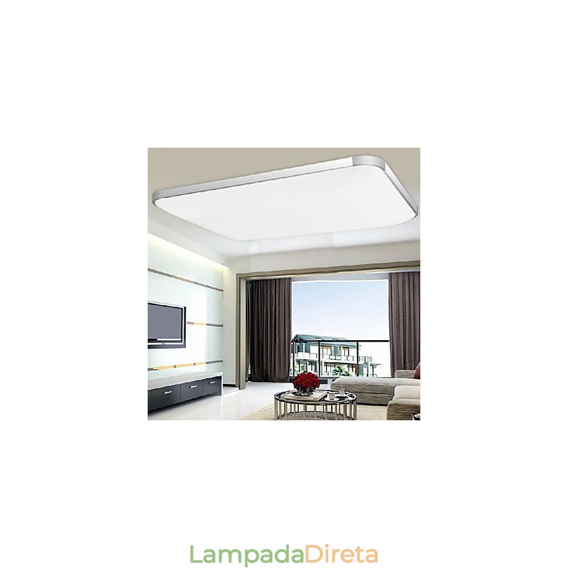 Montagem embutida de metal galvanizado contemporâneo moderno