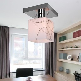 Mini estilo contemporâneo moderno metal galvanizado montagem embutida