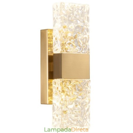 Luminária de parede de cristal moderna embutida para cabeceira, varanda, corredor, sala de estar, quarto, estudo Luminária de parede de cristal moderna embutida para cabeceira, varanda, corredor, sala de estar, quarto, estudo