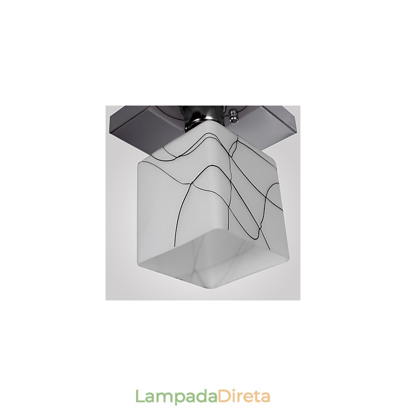 Mini estilo contemporâneo moderno metal galvanizado montagem embutida