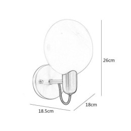 Luminária de parede de mármore para corredor, arandela para sala, banheiro, luzes de parede