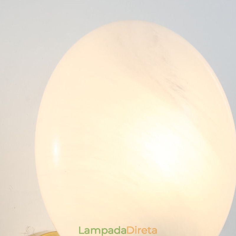 Luminária de parede de mármore para corredor, arandela para sala, banheiro, luzes de parede