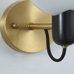 Luminária de parede de mármore para corredor, arandela para sala, banheiro, luzes de parede