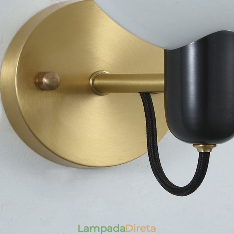 Luminária de parede de mármore para corredor, arandela para sala, banheiro, luzes de parede