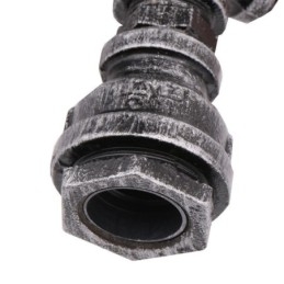 Vintage Retro Water Pipe Industrial Arandelas Luminária de Parede