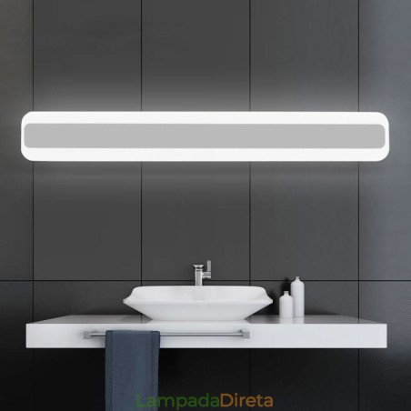 Luminária de parede moderna Espelho Luz frontal Lavabo Maquiagem Iluminação Luminária de parede moderna Espelho Luz frontal Lavabo Maquiagem Iluminação