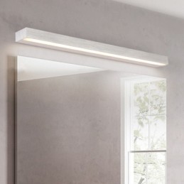 Luminária de parede com luz frontal de espelho moderno, iluminação de maquiagem para banheiro em acrílico