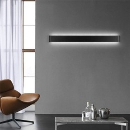 Luminária de corredor de acrílico com espelho de arandela moderna