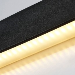 Luminária de corredor de acrílico com espelho de arandela moderna