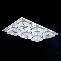 Montagem embutida de metal galvanizado contemporâneo moderno