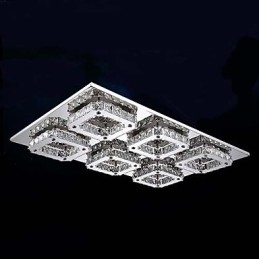 Montagem embutida de metal galvanizado contemporâneo moderno