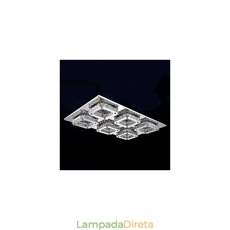 Montagem embutida de metal galvanizado contemporâneo moderno