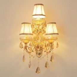 Luminária de parede luxuosa Luminária de parede elegante Luminária de decoração Iluminação de cabeceira