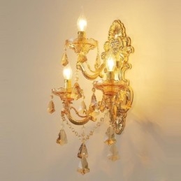 Luminária de parede luxuosa Luminária de parede elegante Luminária de decoração Iluminação de cabeceira
