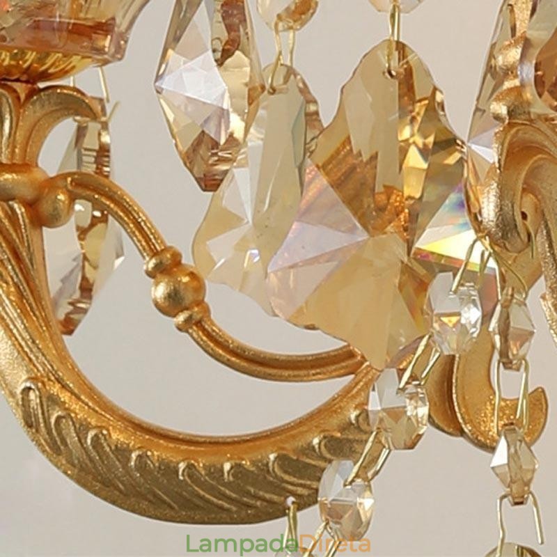Luminária de parede luxuosa Luminária de parede elegante Luminária de decoração Iluminação de cabeceira