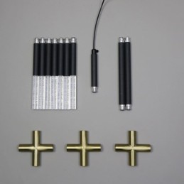 Luminária de parede Splicing Warm White Creative Wall Sconce DIY Combinação Lâmpada