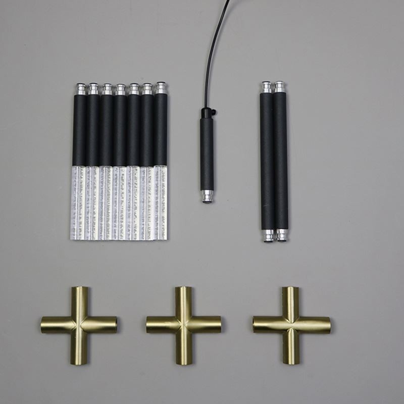 Luminária de parede Splicing Warm White Creative Wall Sconce DIY Combinação Lâmpada