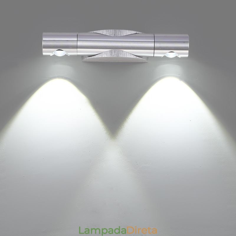 Luminária de parede giratória Arandela Banheiro