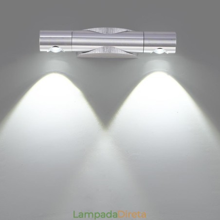 Luminária de parede giratória Arandela Banheiro Luminária de parede giratória Arandela Banheiro