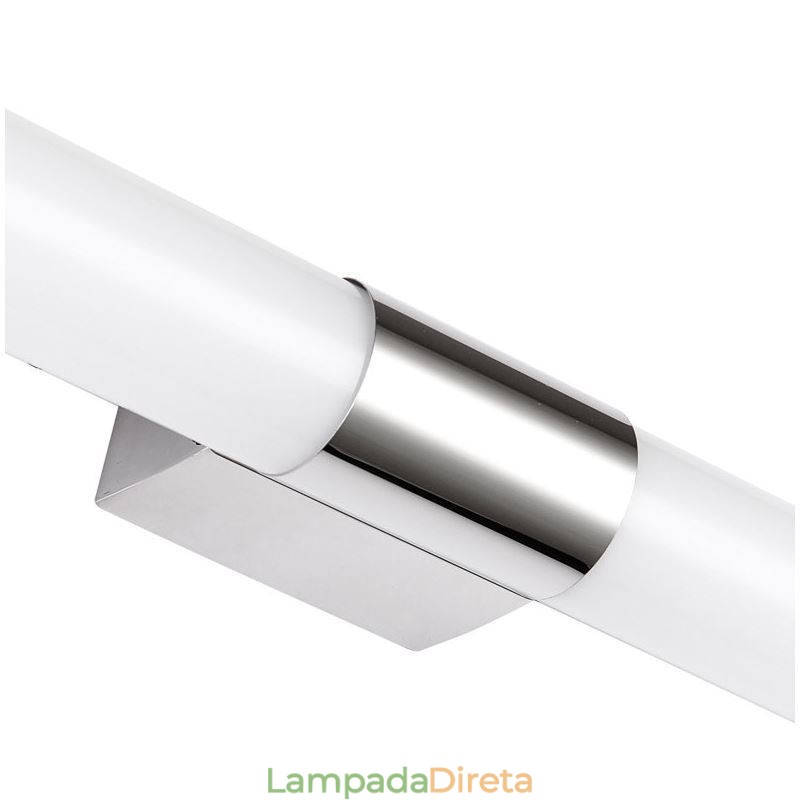 Espelho de luz de aço inoxidável moderno lâmpada de parede luzes de banheiro arandela