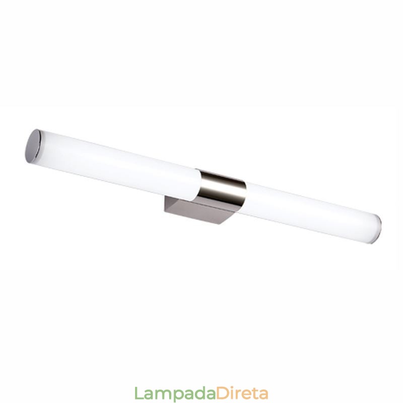 Espelho de luz de aço inoxidável moderno lâmpada de parede luzes de banheiro arandela