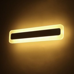 Nova luz de espelho de parede moderna lâmpada de parede acrílica cosmética banheiro