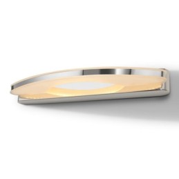Luminária de parede moderna para espelho Iluminação de banheiro Aço inoxidável