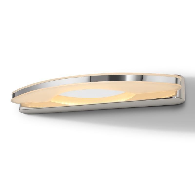 Luminária de parede moderna para espelho Iluminação de banheiro Aço inoxidável