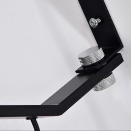 Luminária de parede com braço de balanço simples, luminária de cabeceira para leitura