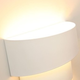 Luminária de parede moderna minimalista em espiral para bolo, luminária de cabeceira