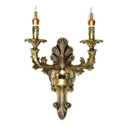 Luminária de parede retrô europeia criativa iluminação dupla para casa arandela iluminação de cabeceira