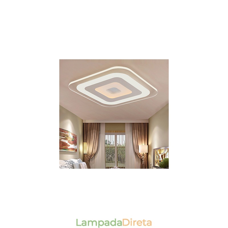 Montagem embutida Quadrado Acrílico e certificado CE Elétricos