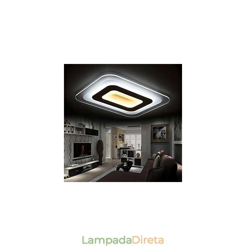 Montagem embutida Quadrado Acrílico e certificado CE Elétricos