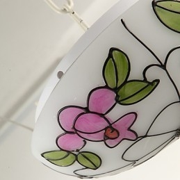 Estilo europeu teto contraído a luz absorve a lâmpada de luz de cúpula