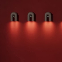 Aplique de parede em forma de U – Luminária de parede criativa minimalista com ângulo reto de noventa graus e abajur giratório